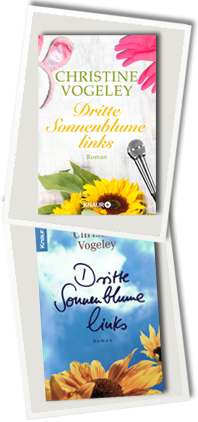 Buchcover: Dritte Sonnenblume links