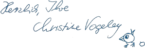 herzlich, Ihre Christine Vogeley